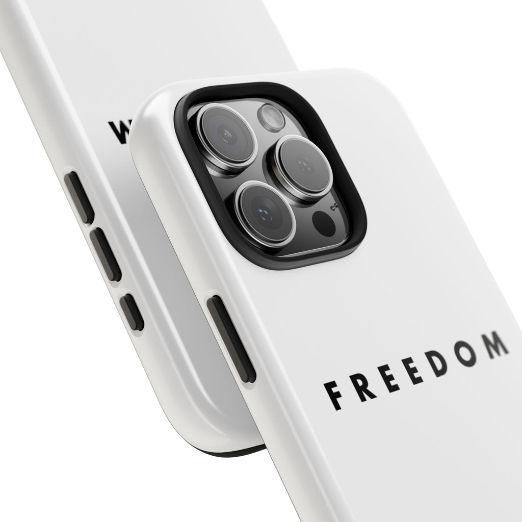 Freedom Charlie Kirk Turning Point USA Tough Phone Cases - Rugged Protection, USA Flag Design, Perfect for Patriots, Gifts for Veterans, Independence Day