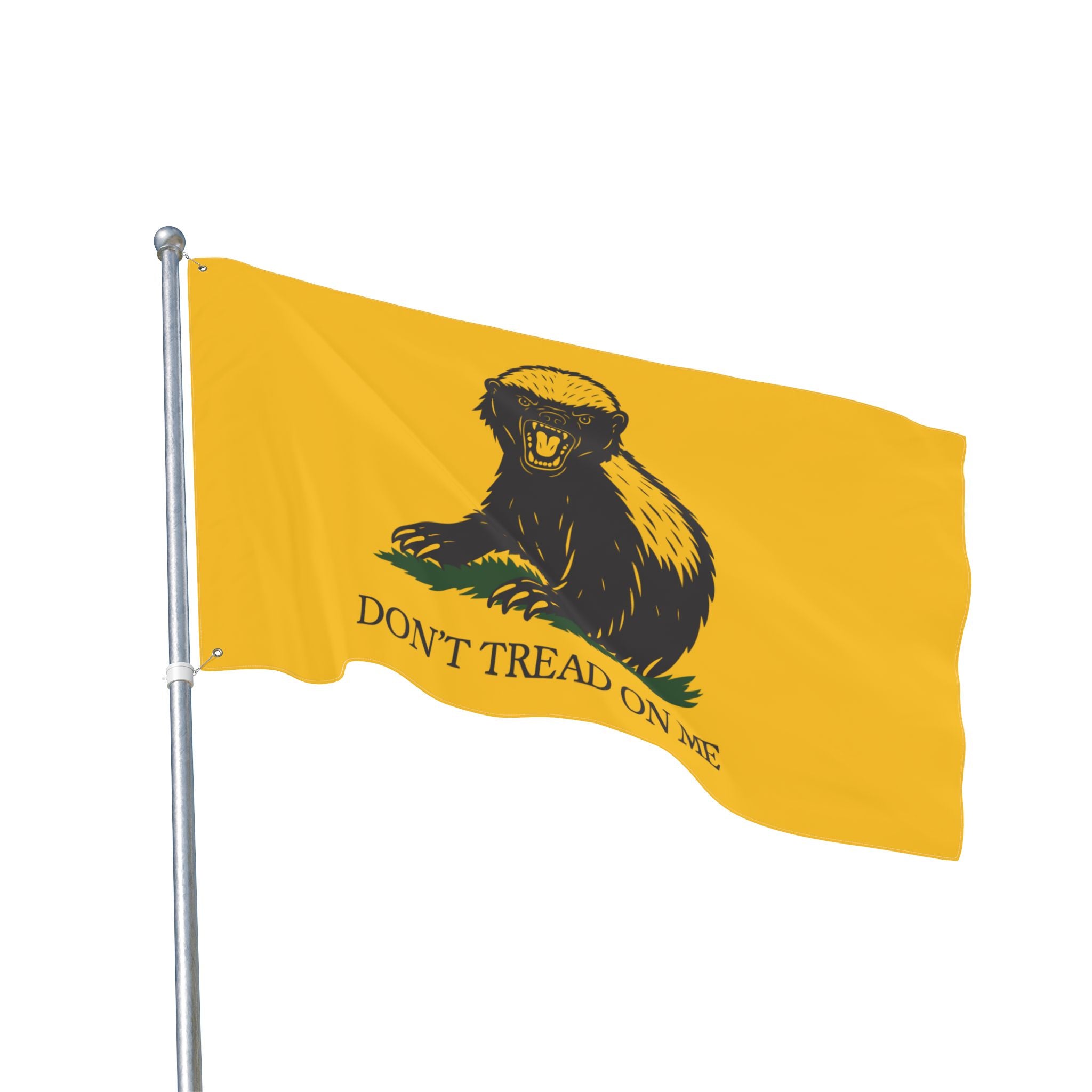 Don't Tread on Me Badger Flag