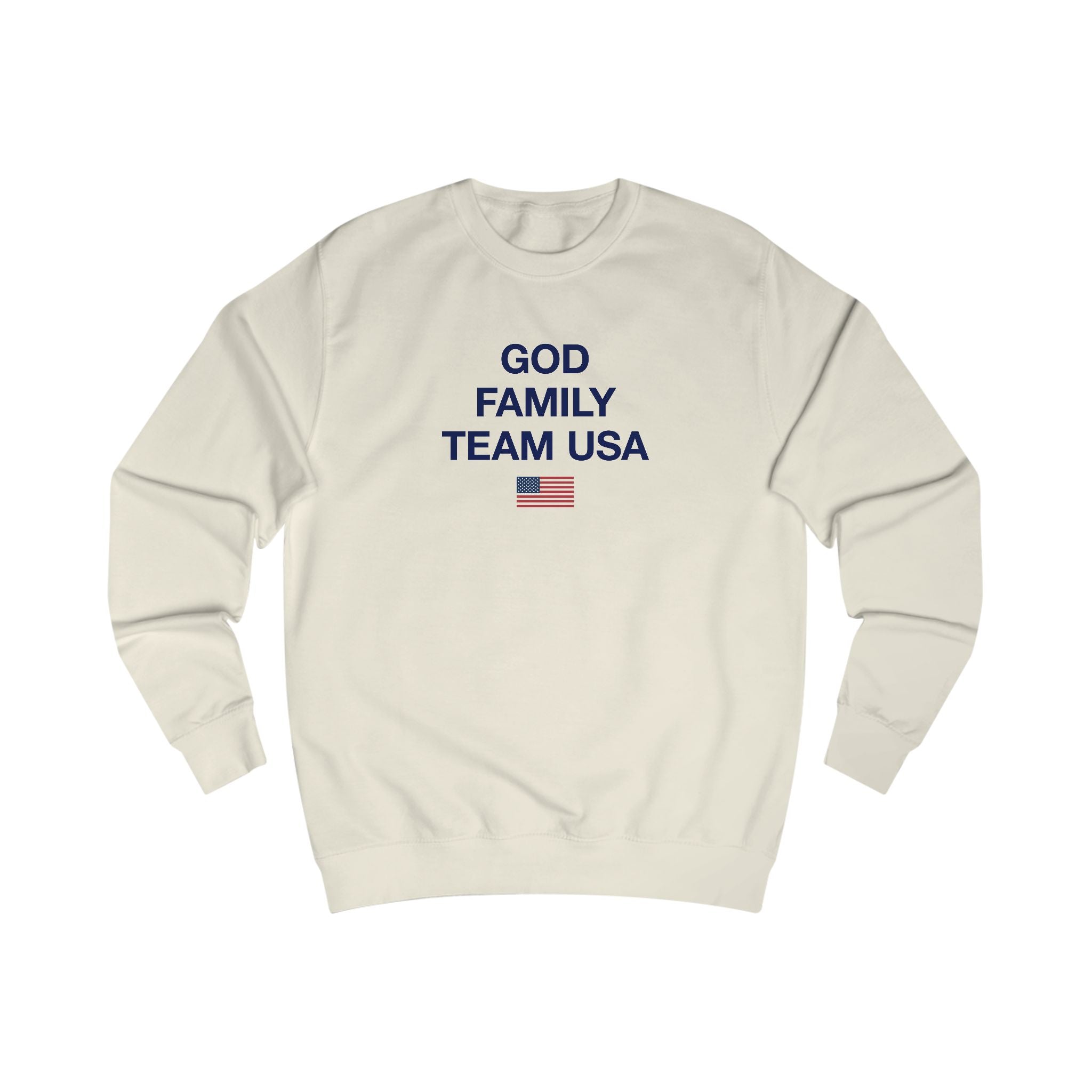 God, Family, Team USA Sweatshirt