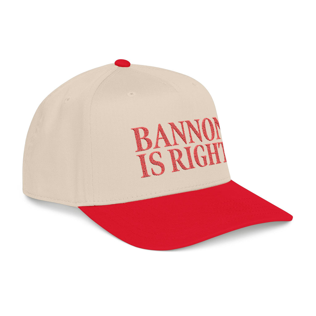 Bannon is Right Embroidered Hat