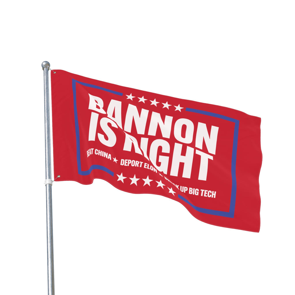 Bannon is Right Flag