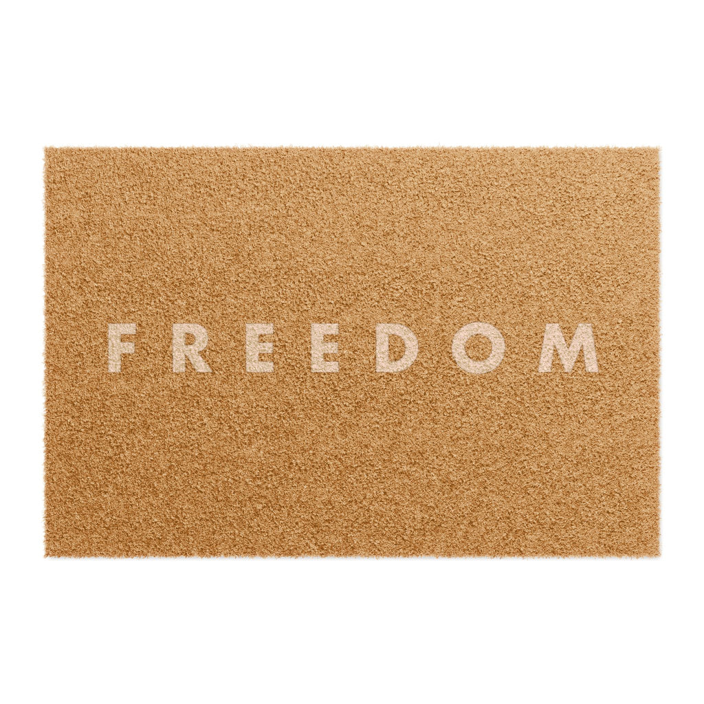 Charlie Kirk Freedom Doormat