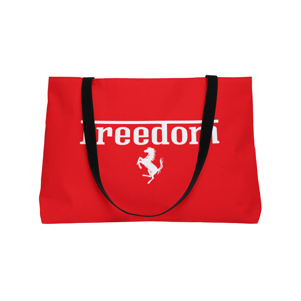 Freedom Red Weekender Tote Bag
