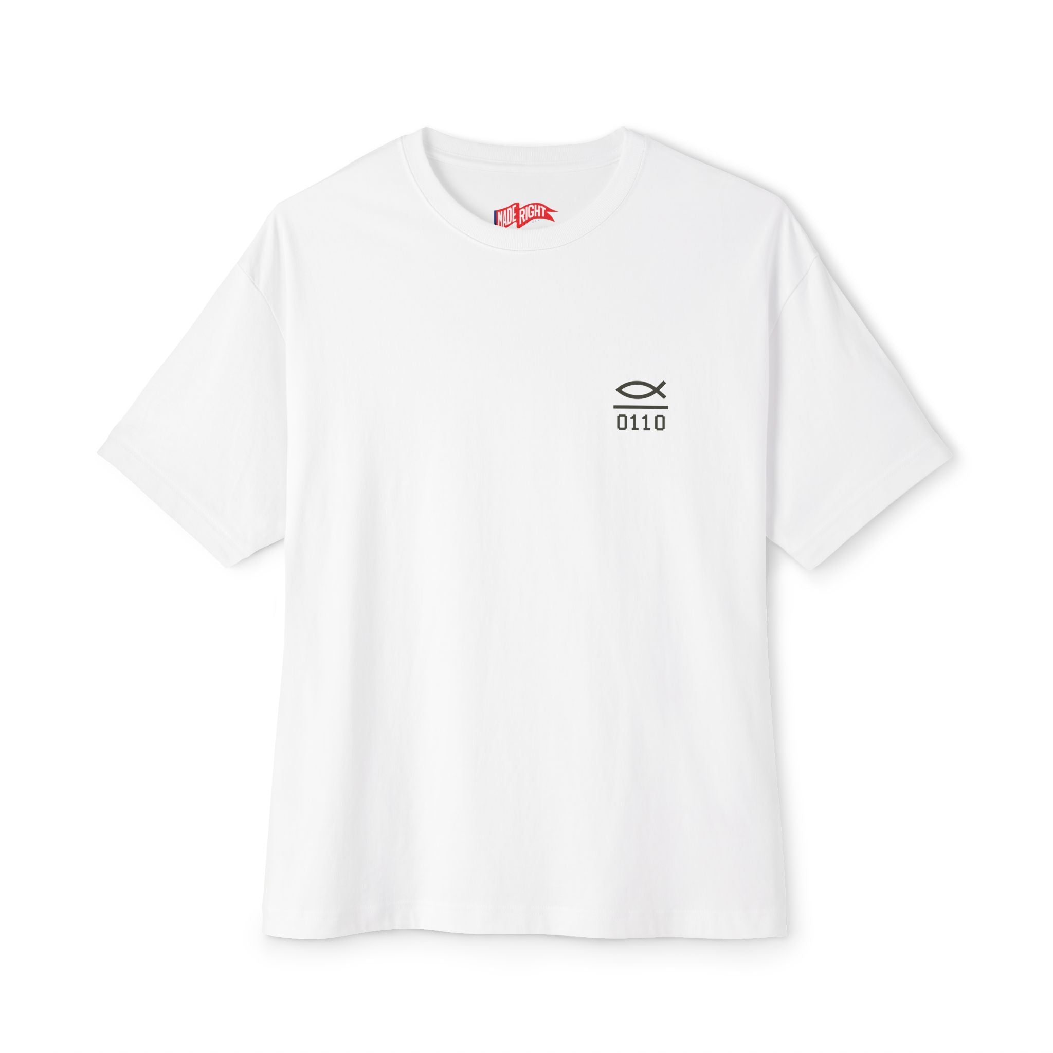 Christ Over Code Oversized Boxy Tee