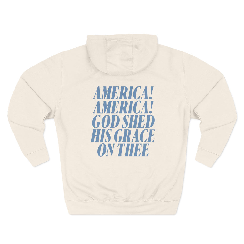 God Shed His Grace Fleece Hoodie