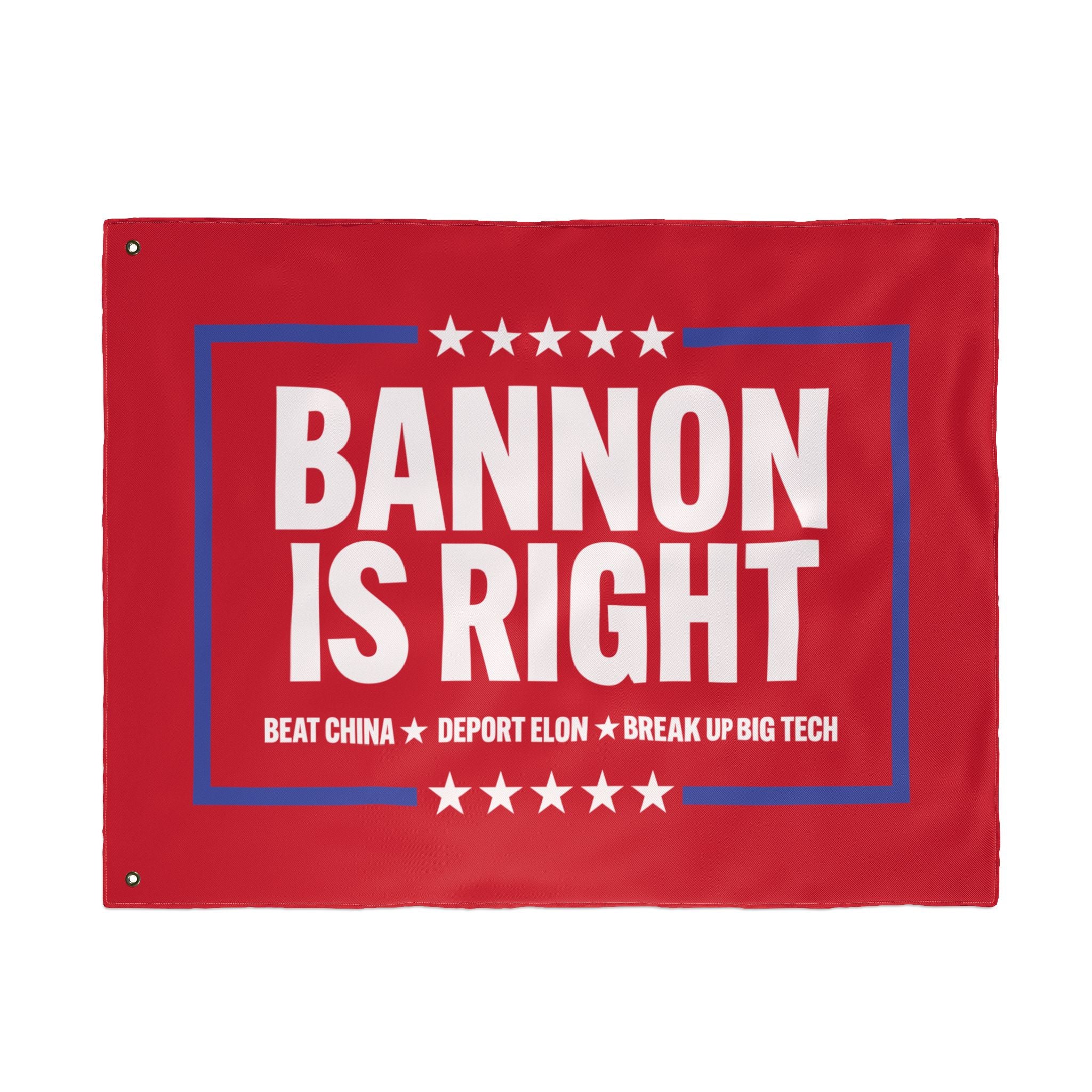 Bannon is Right Flag