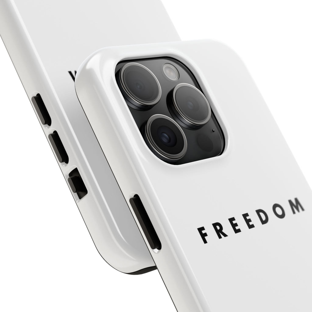 Freedom Charlie Kirk Turning Point USA Tough Phone Cases - Rugged Protection, USA Flag Design, Perfect for Patriots, Gifts for Veterans, Independence Day