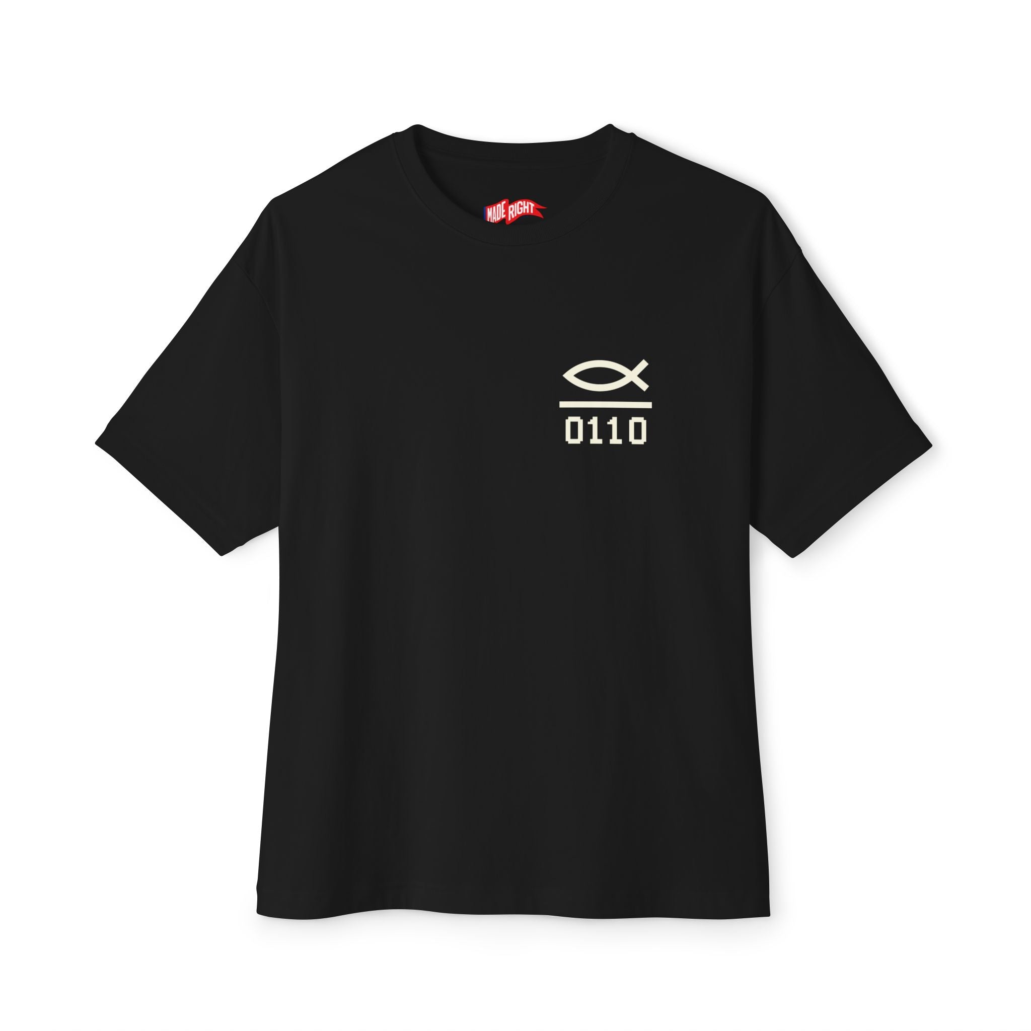 Christ Over Code Oversized Boxy Tee