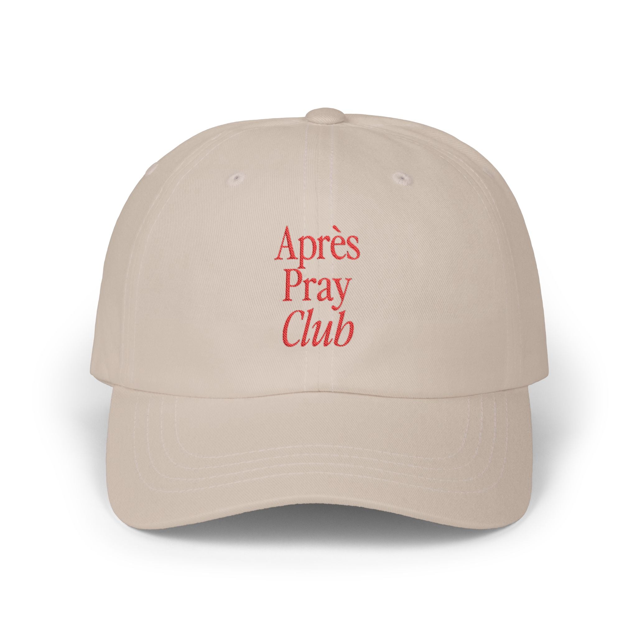 Apres Pray Club Apres Ski Club Dad Cap