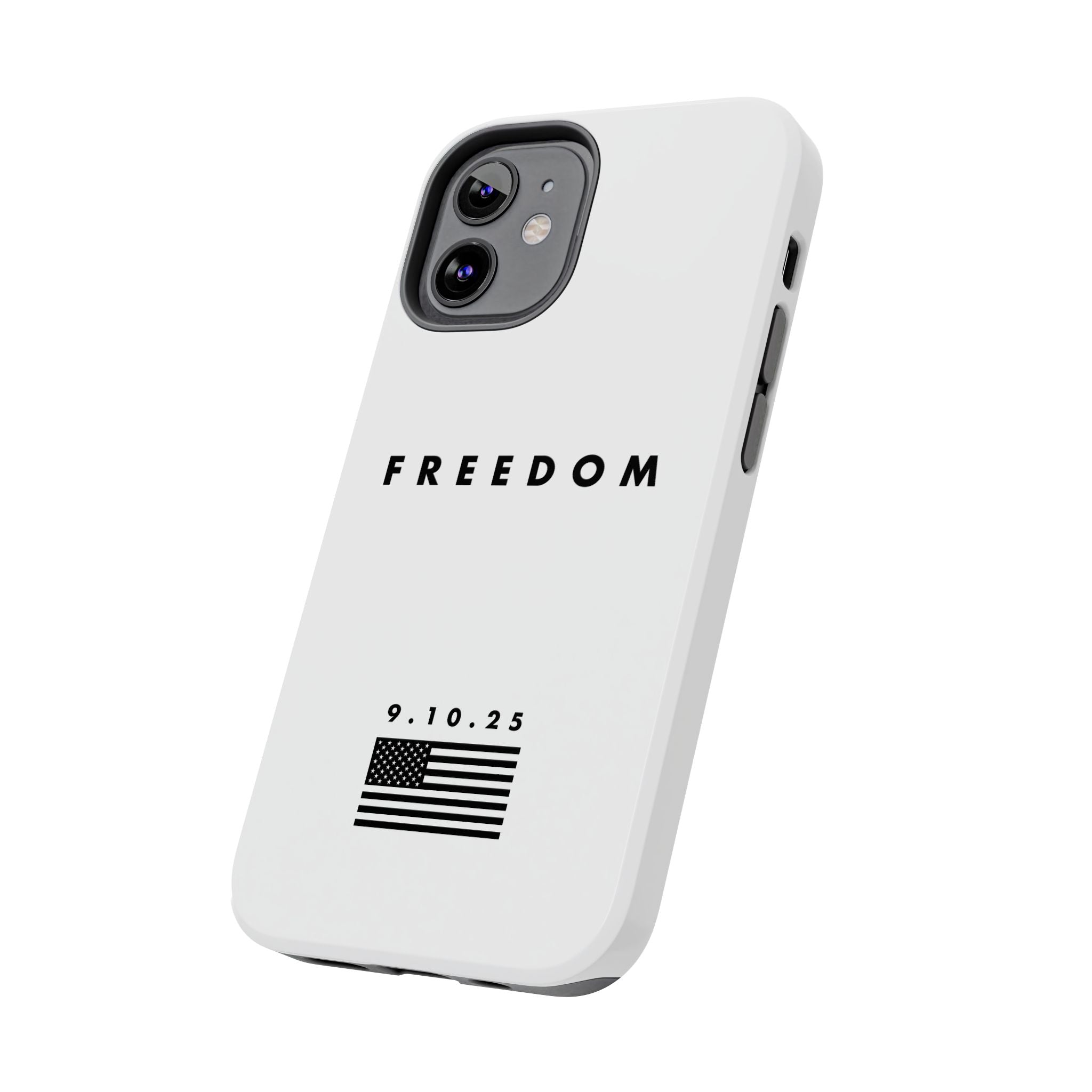 Freedom Charlie Kirk Turning Point USA Tough Phone Cases - Rugged Protection, USA Flag Design, Perfect for Patriots, Gifts for Veterans, Independence Day