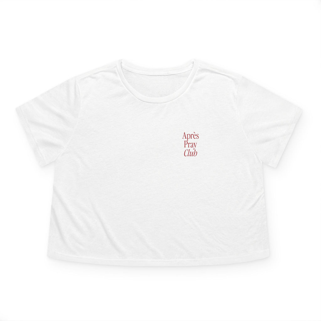 Apres Pray Club Apres Ski Club Cropped Tee