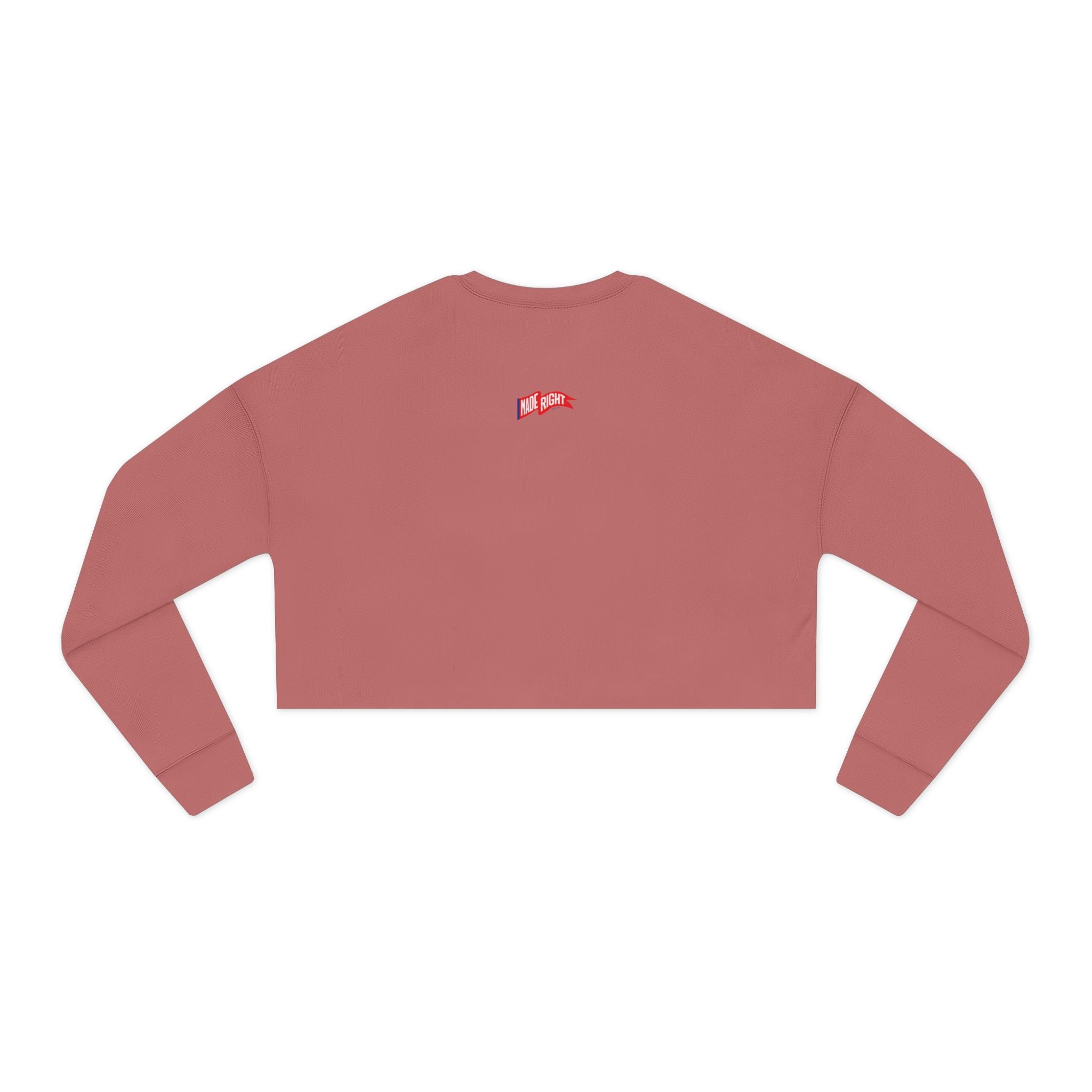 God Is Right Cropped Sweatshirt