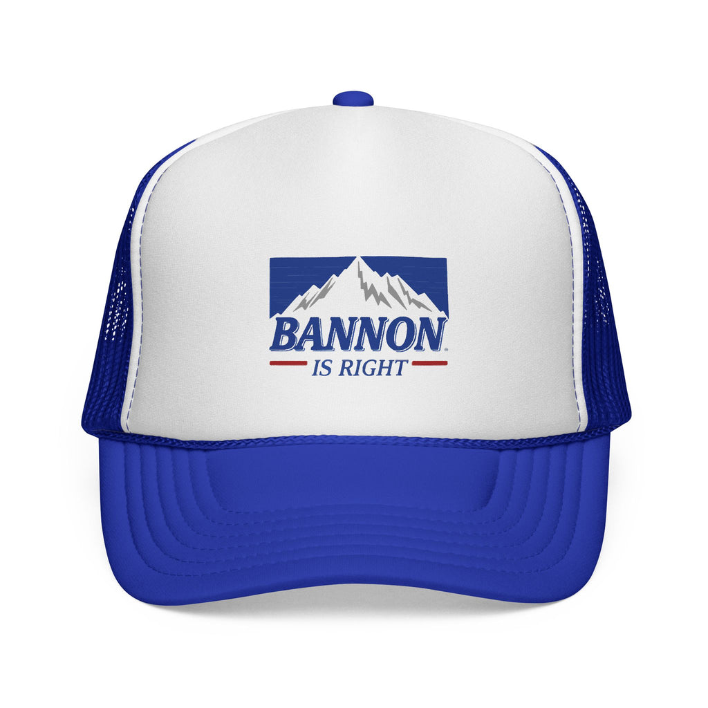 Bannon Is Right Busch Beer Trucker Hat