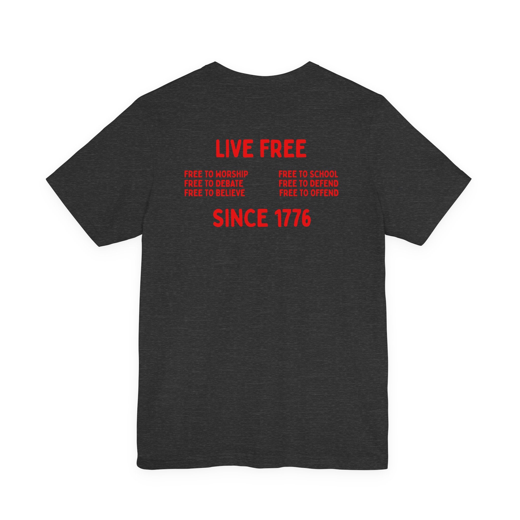 Solid Black Blend T-Shirt