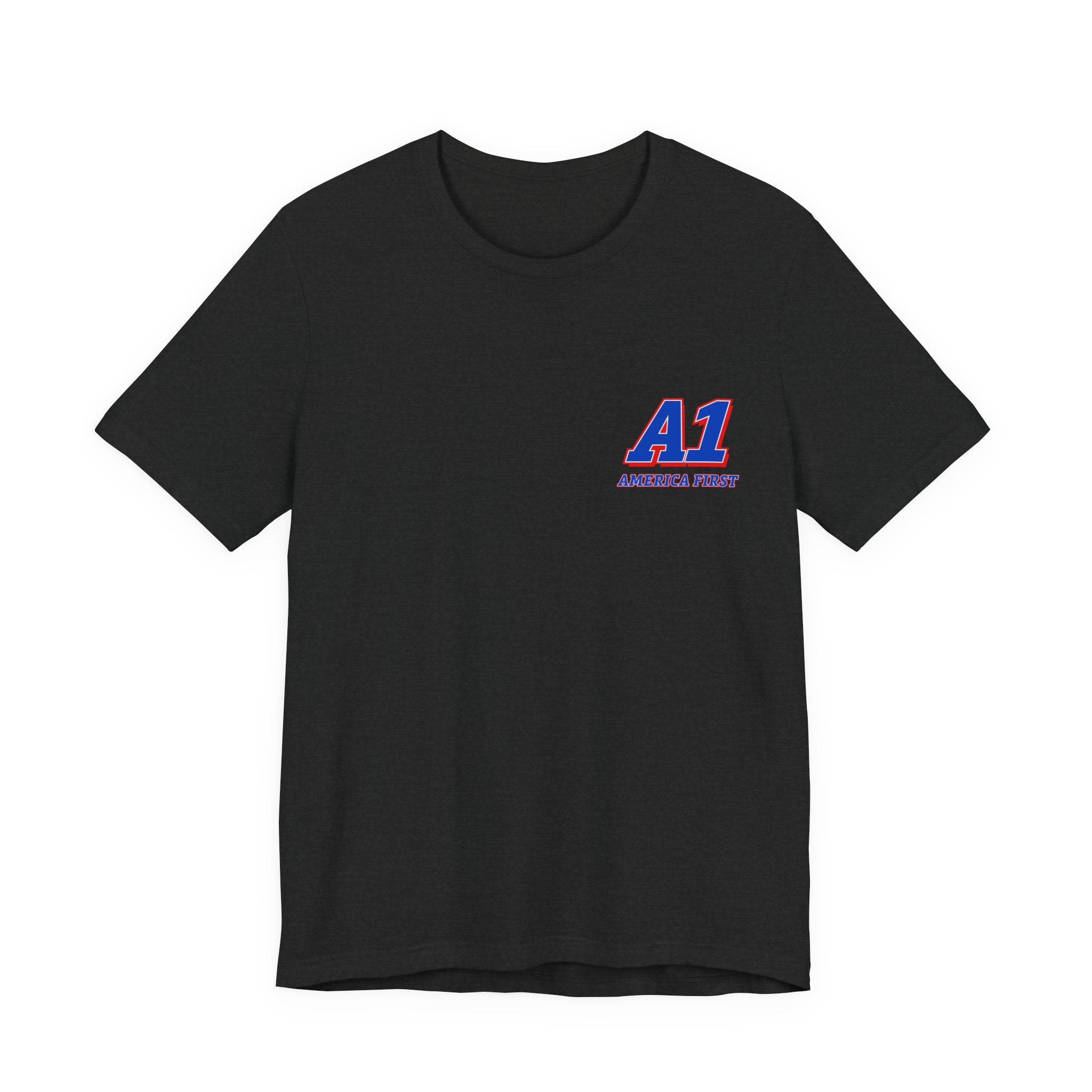 Solid Black Blend T-Shirt