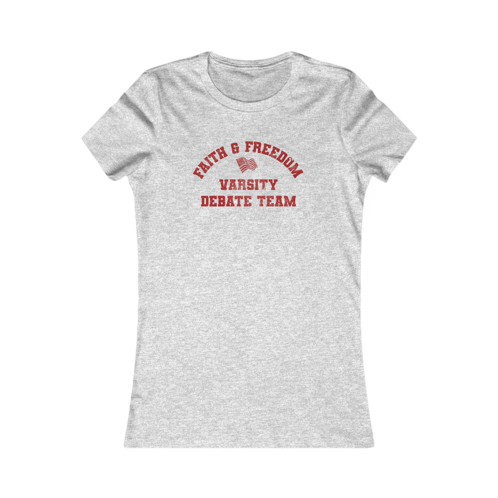 Faith & Freedom Varsity Debate Team Women’s Tee