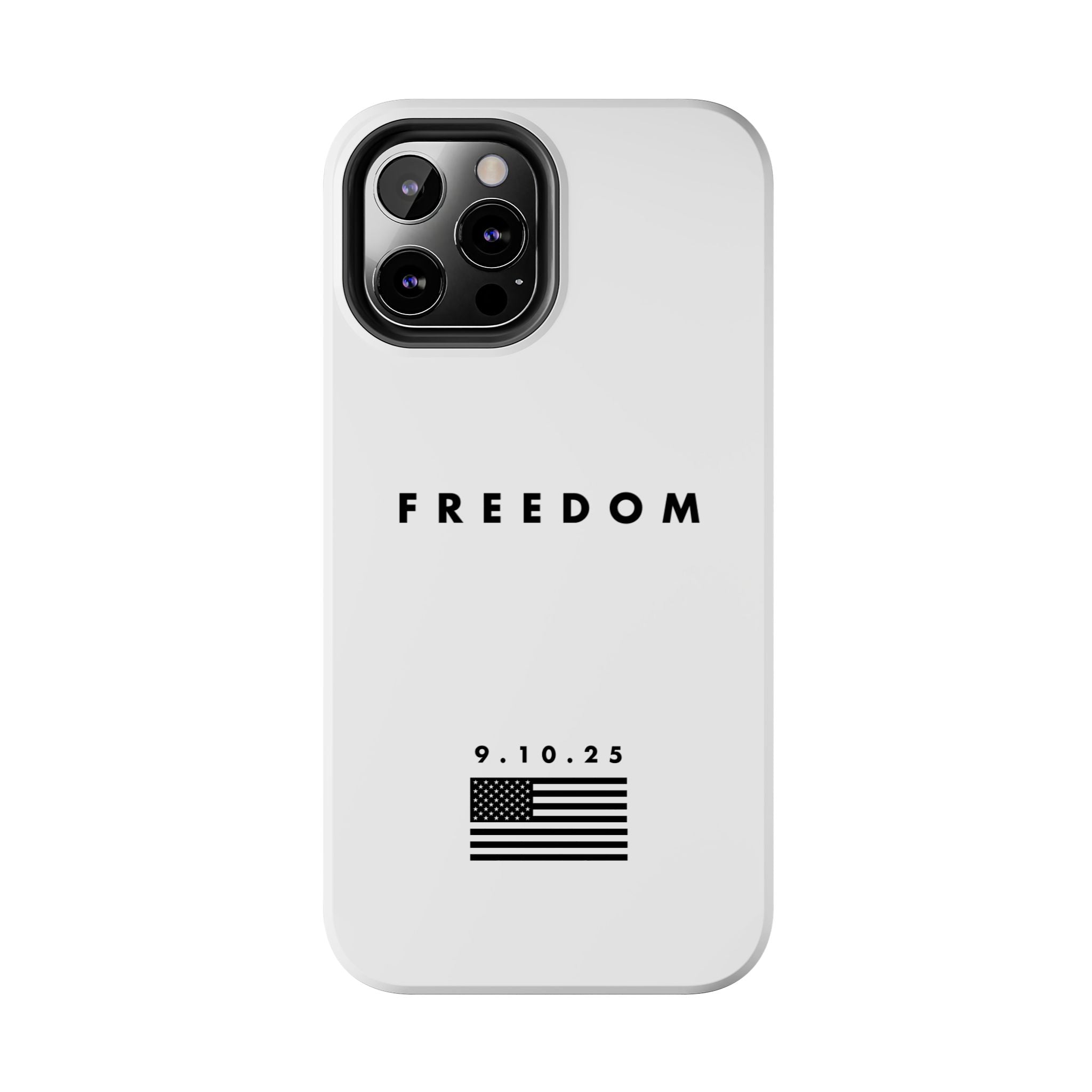Freedom Charlie Kirk Turning Point USA Tough Phone Cases - Rugged Protection, USA Flag Design, Perfect for Patriots, Gifts for Veterans, Independence Day