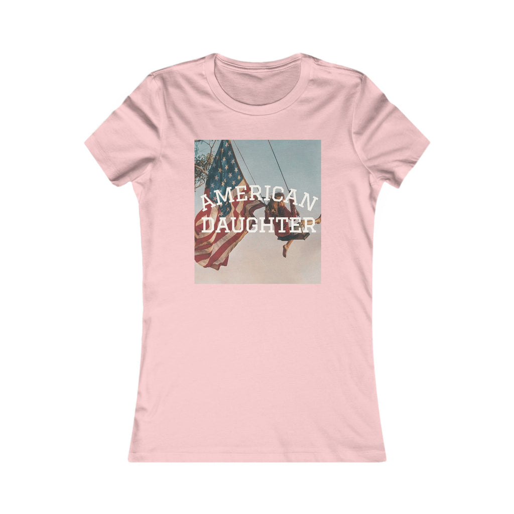 American Daughter Photo Fitted Tee