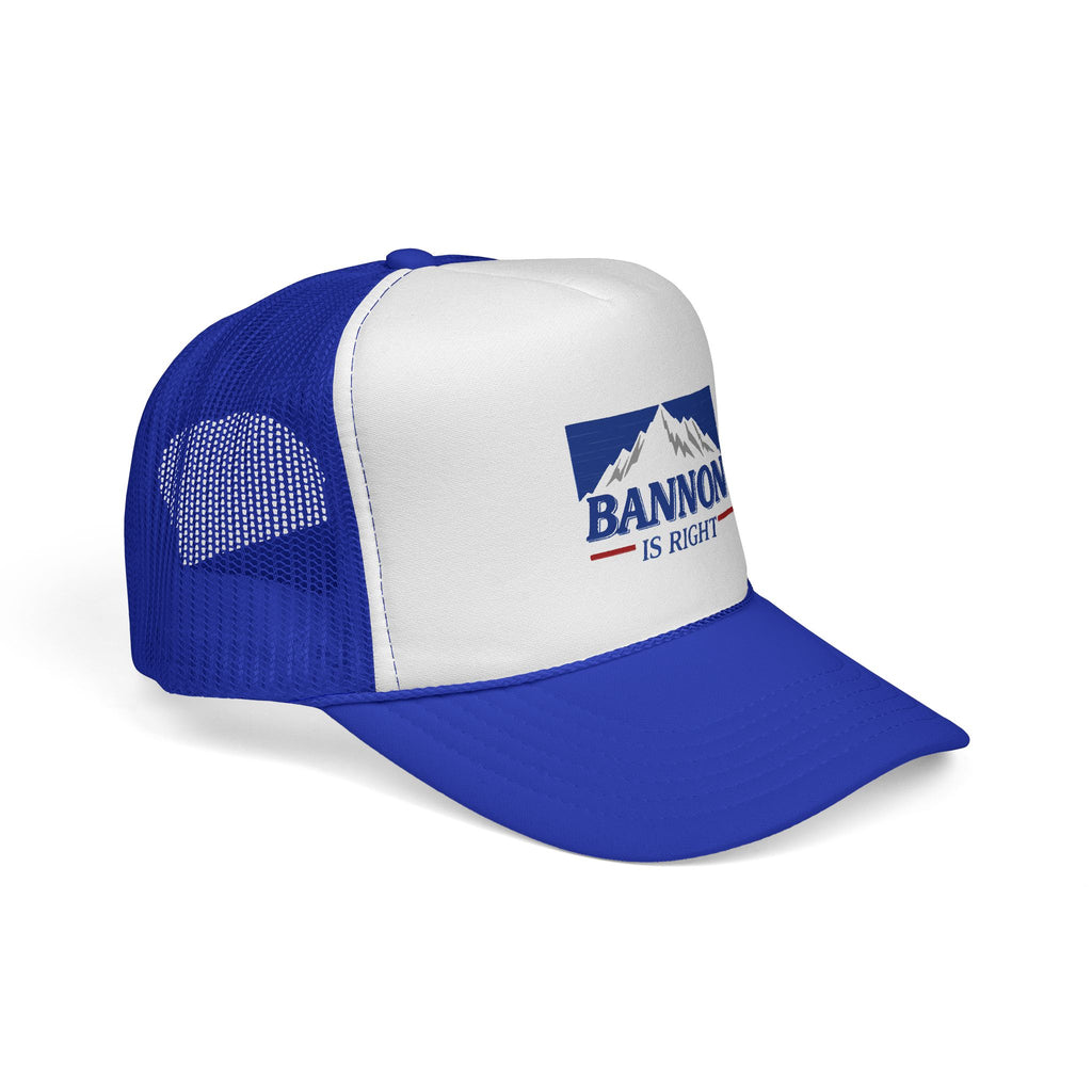 Bannon Is Right Busch Beer Trucker Hat