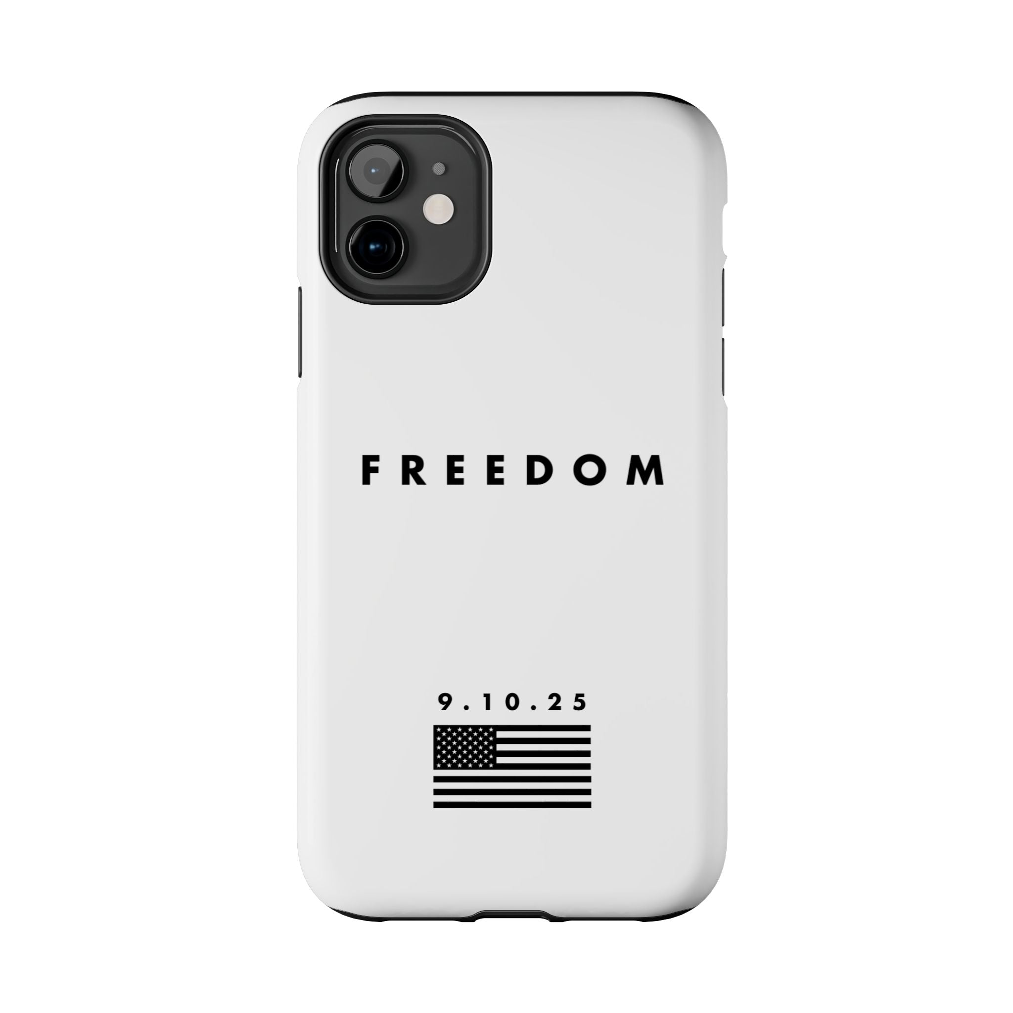 Freedom Charlie Kirk Turning Point USA Tough Phone Cases - Rugged Protection, USA Flag Design, Perfect for Patriots, Gifts for Veterans, Independence Day