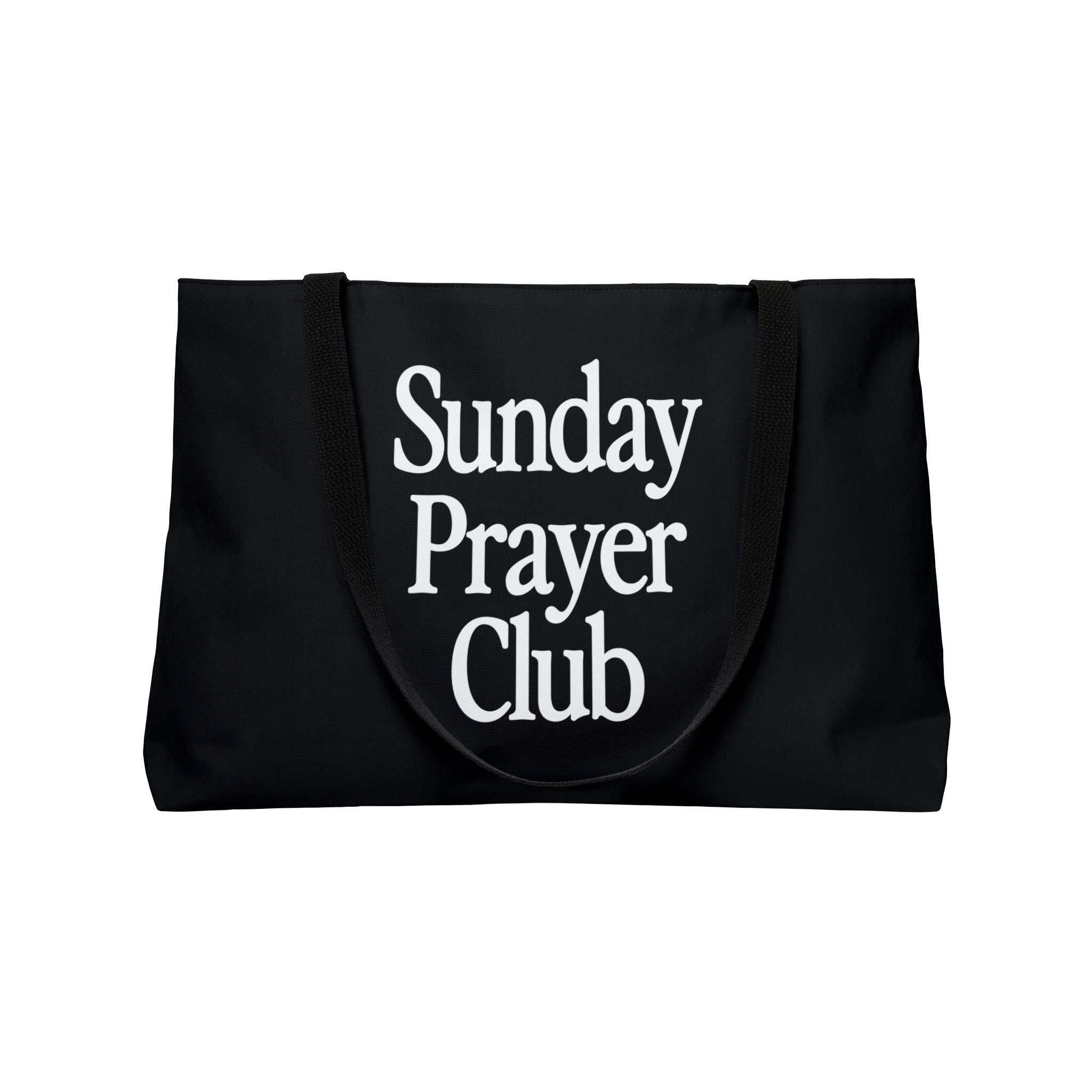 Sunday Prayer Club Weekender Tote Bag