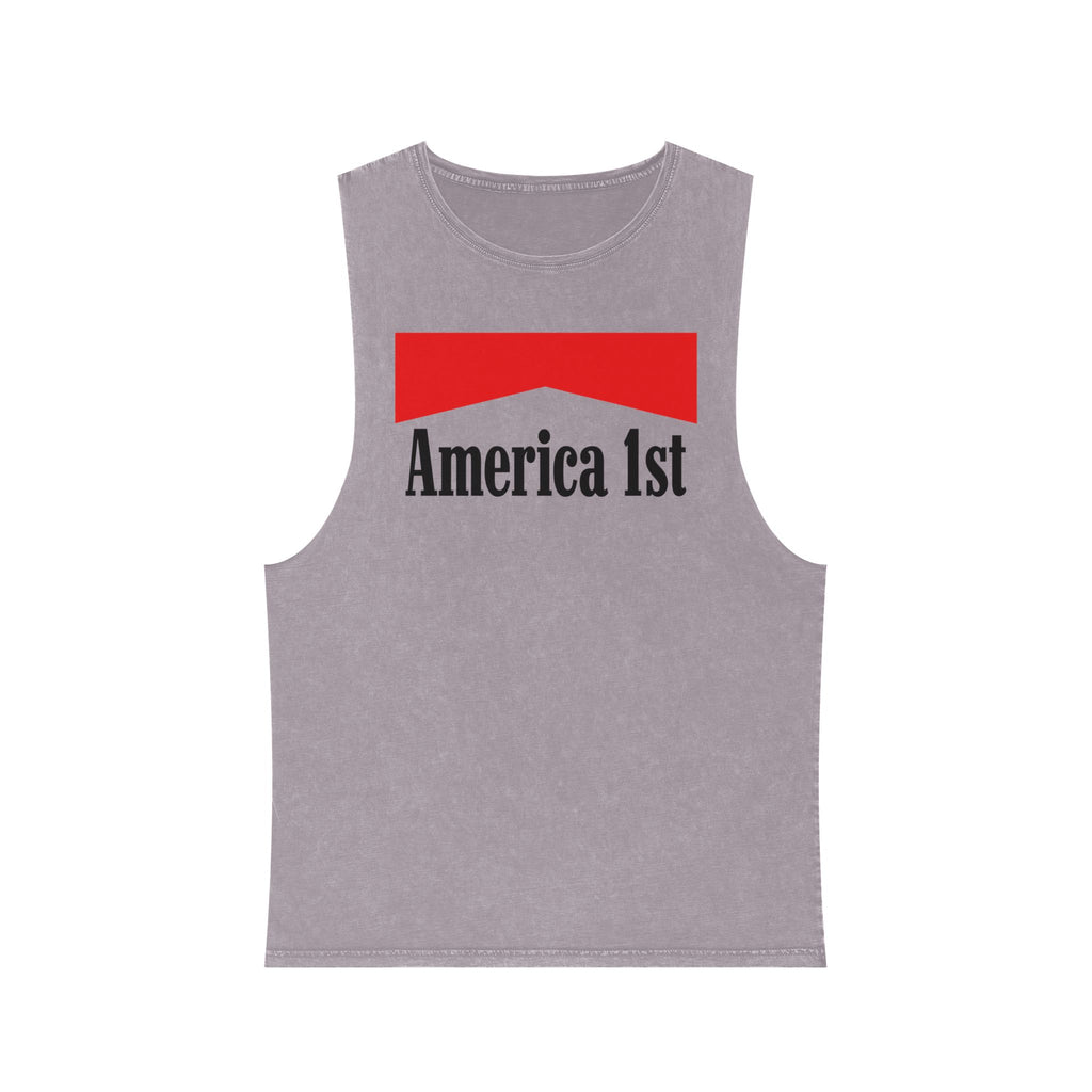 Malboro America First Stonewash Tank Top