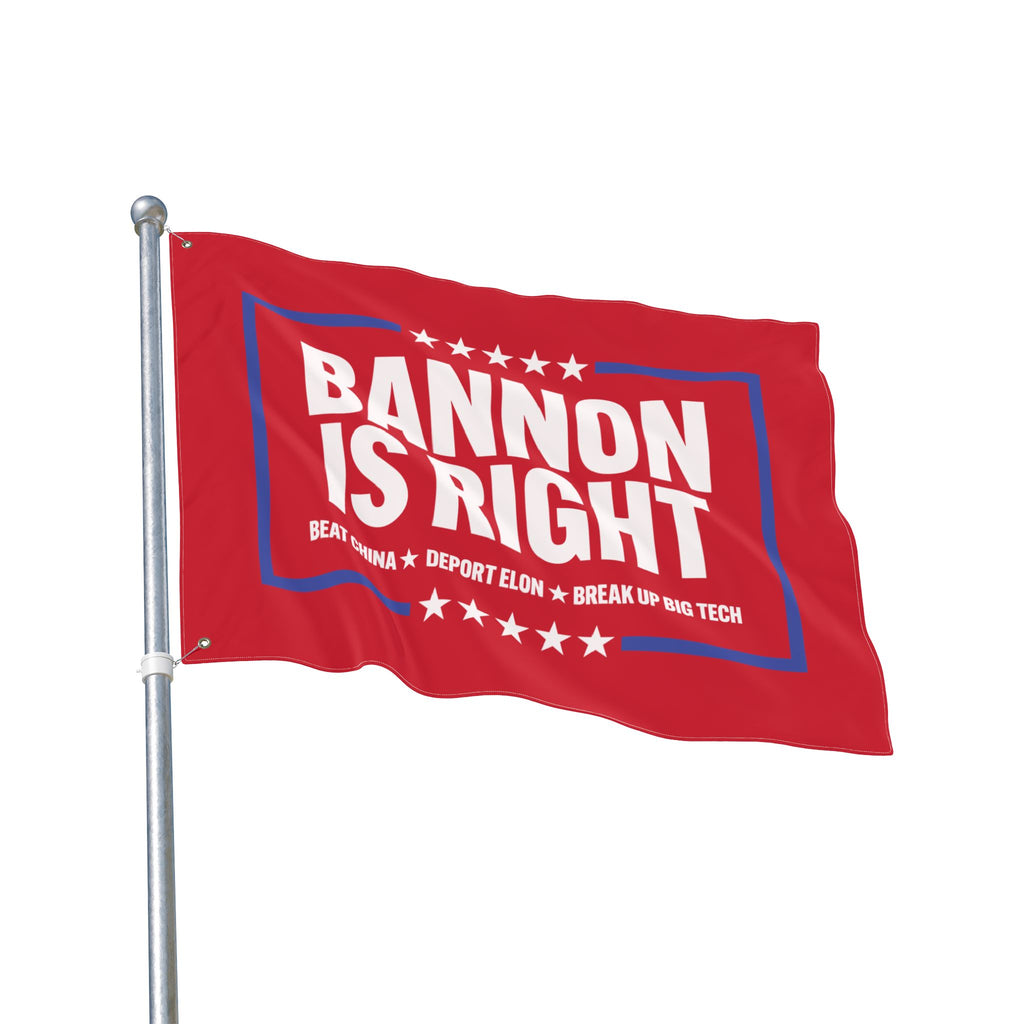 Bannon is Right Flag