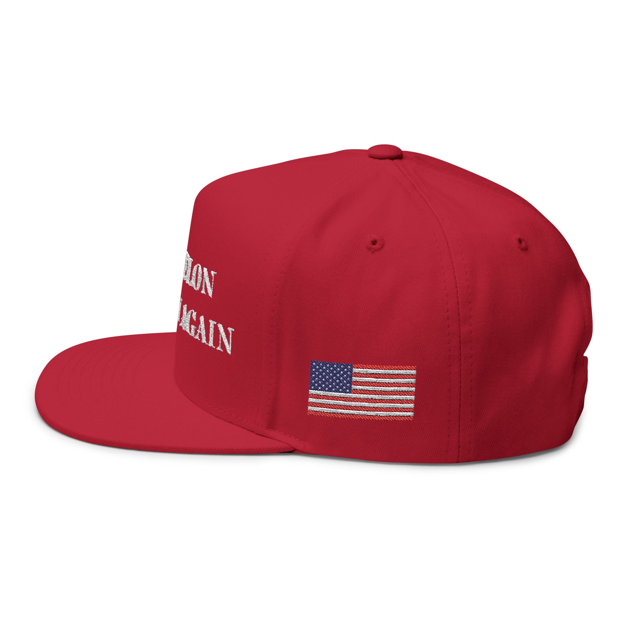 Embroidered Flat Bill Cap - Make Elon African Again, Trendy Baseball Hat, Gift for Fans, Statement Hat, Unique Fashion Accessory
