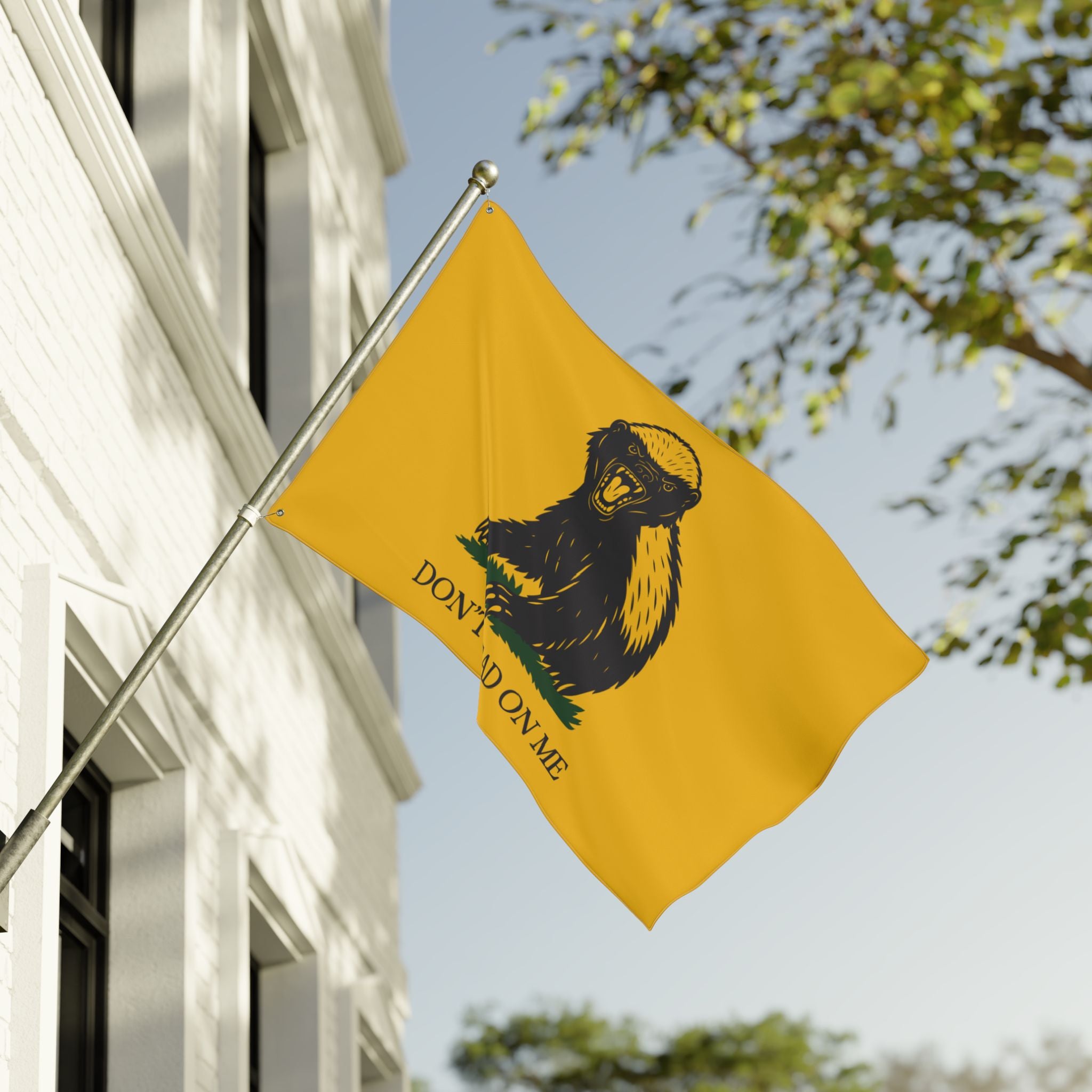 Don't Tread on Me Badger Flag