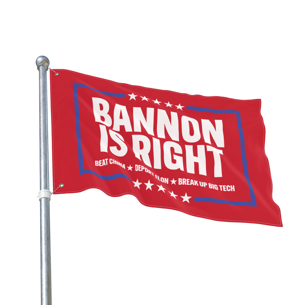 Bannon is Right Flag