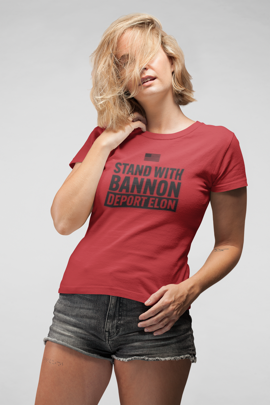 Stand With Bannon Women's Tee