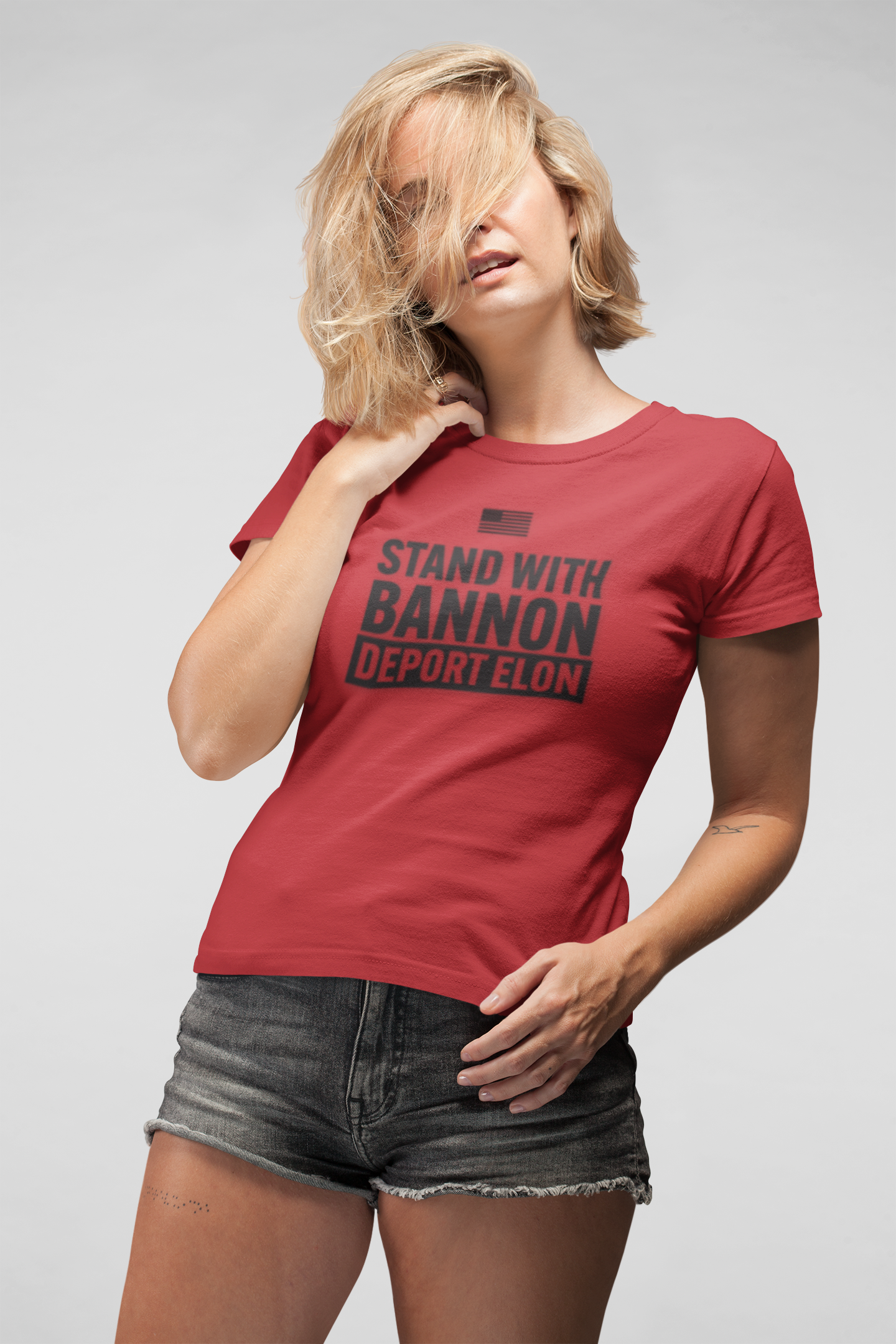 Stand With Bannon Women's Tee