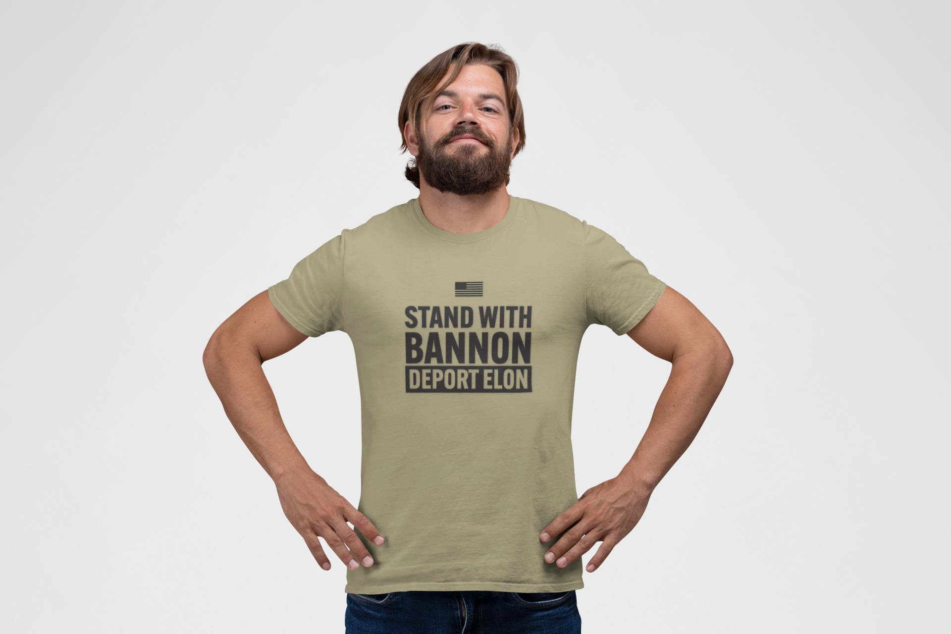 Stand with Bannon Men's Tee