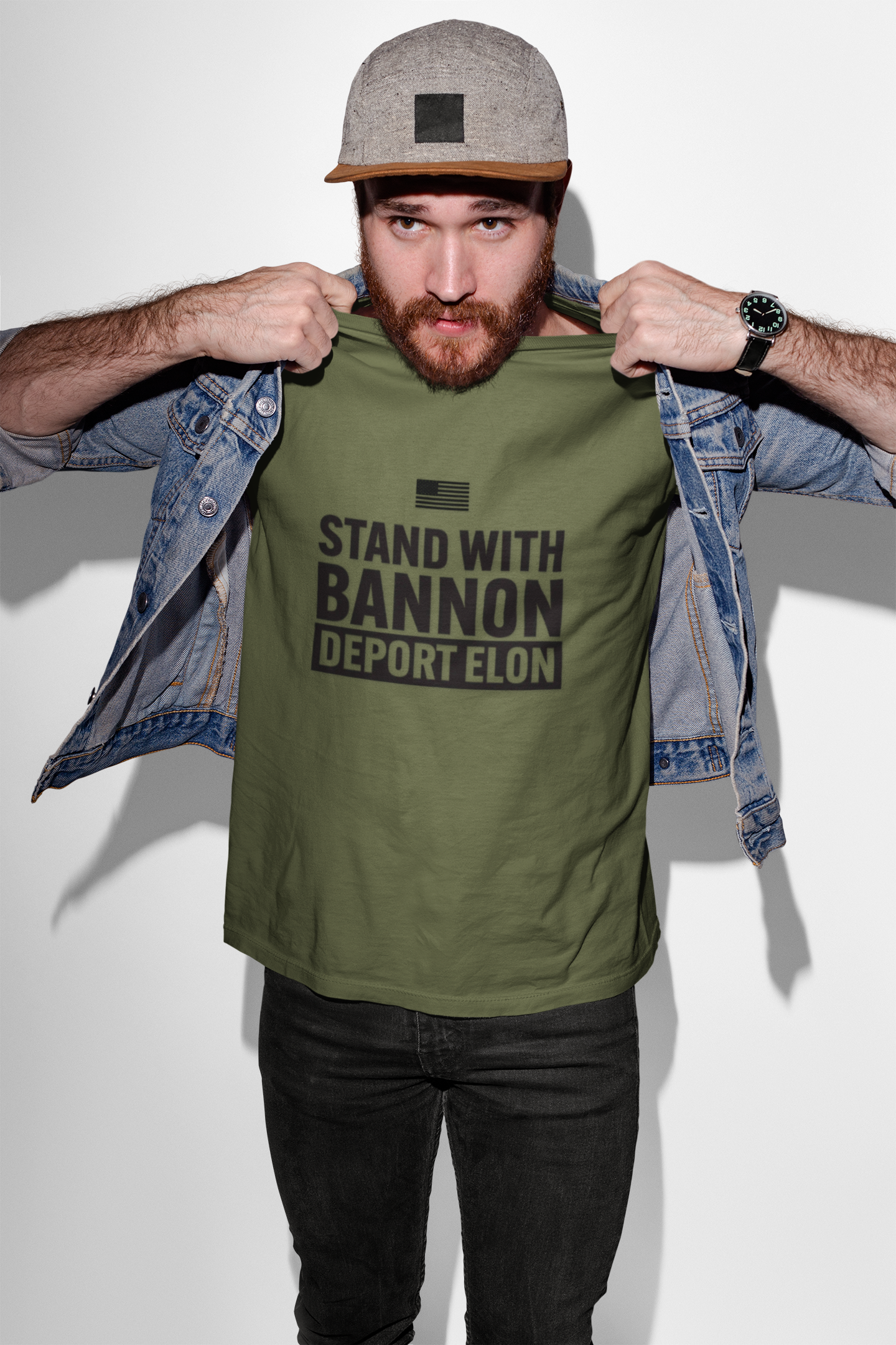 Stand with Bannon Men's Tee