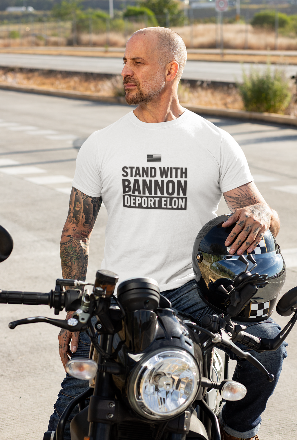 Stand with Bannon Men's Tee