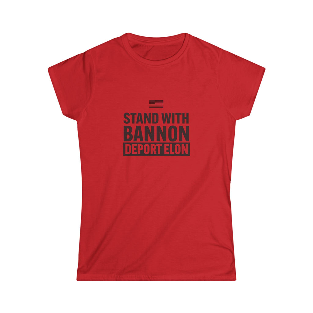 Stand With Bannon Women's Tee