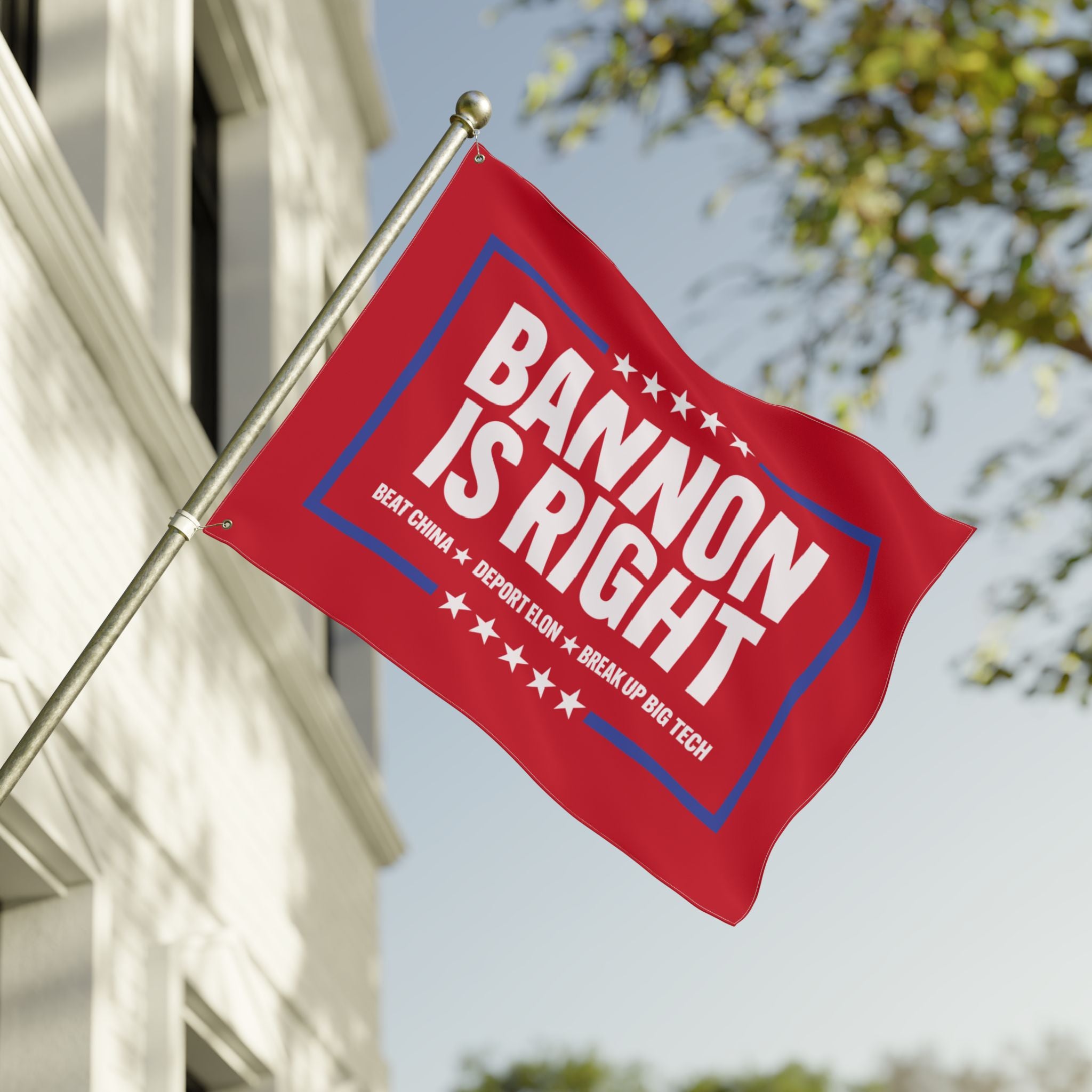 Bannon is Right Flag