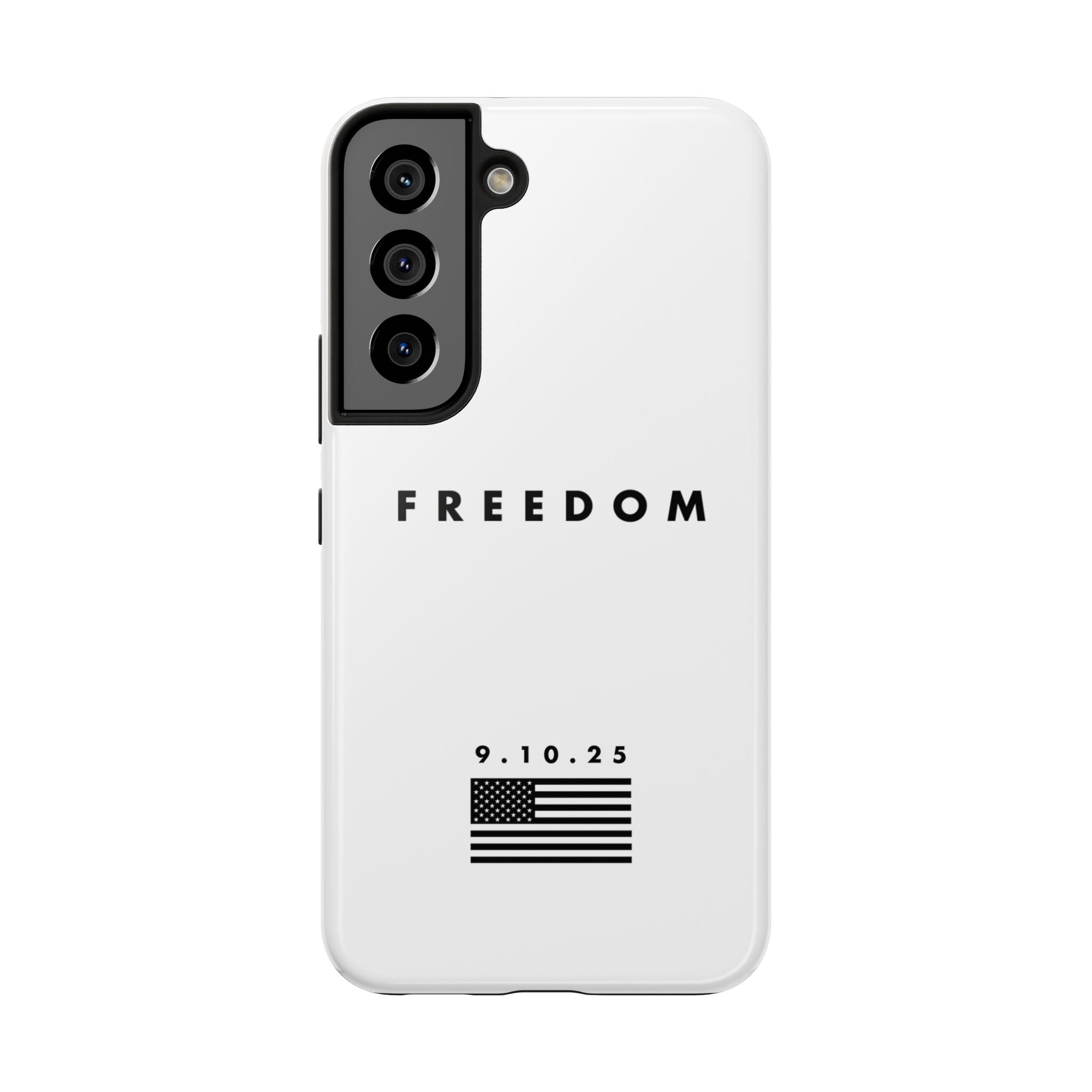 Freedom Charlie Kirk Turning Point USA Tough Phone Cases - Rugged Protection, USA Flag Design, Perfect for Patriots, Gifts for Veterans, Independence Day