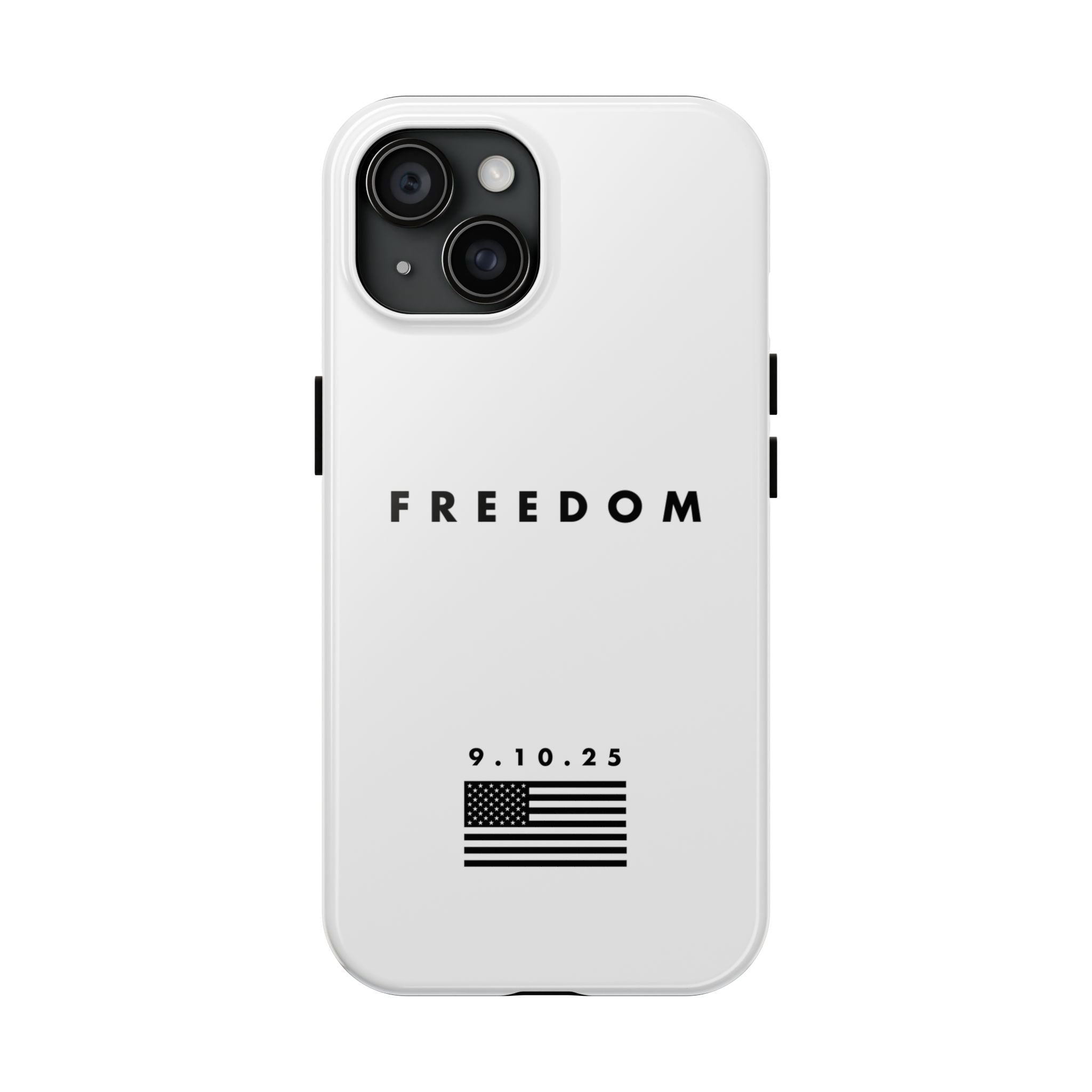 Freedom Charlie Kirk Turning Point USA Tough Phone Cases - Rugged Protection, USA Flag Design, Perfect for Patriots, Gifts for Veterans, Independence Day
