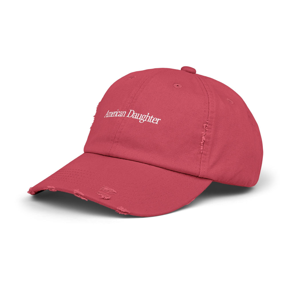 American Daughter Distressed Cap