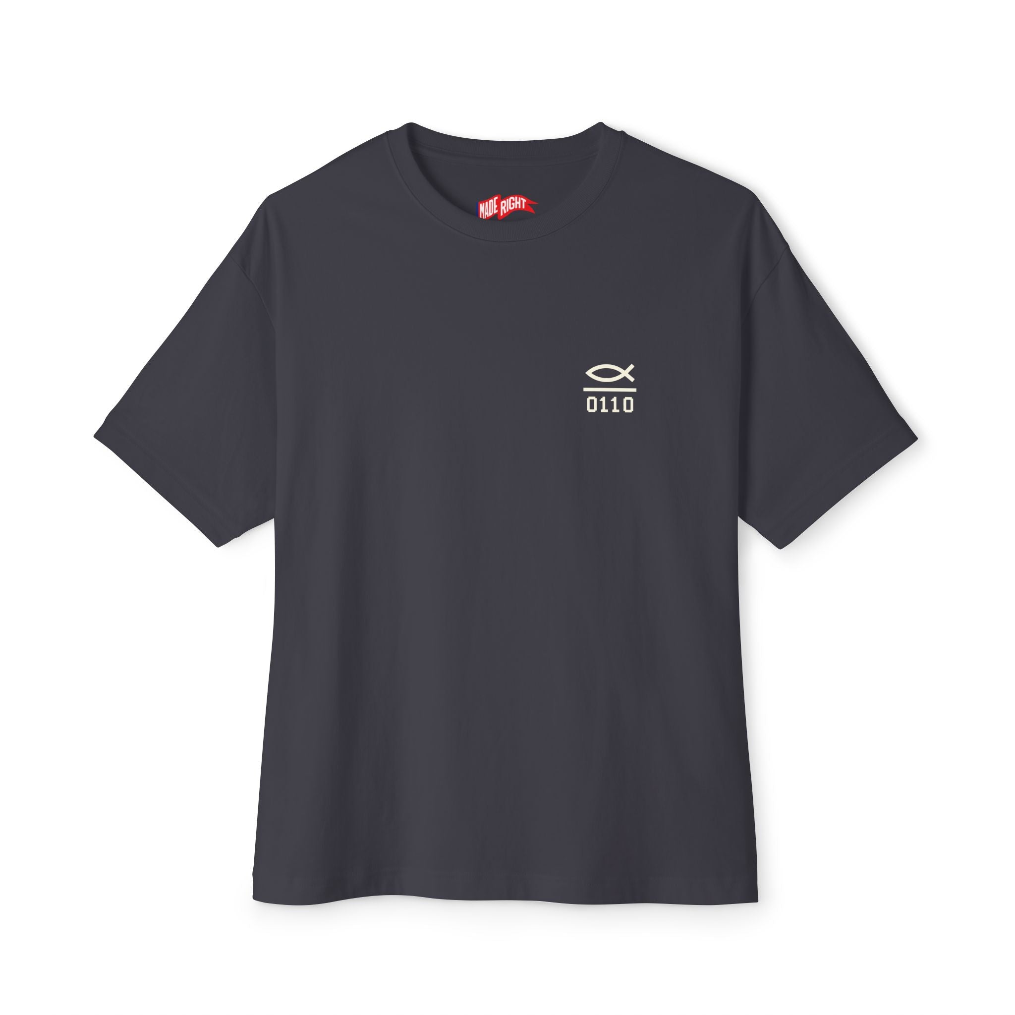 Christ Over Code Oversized Boxy Tee