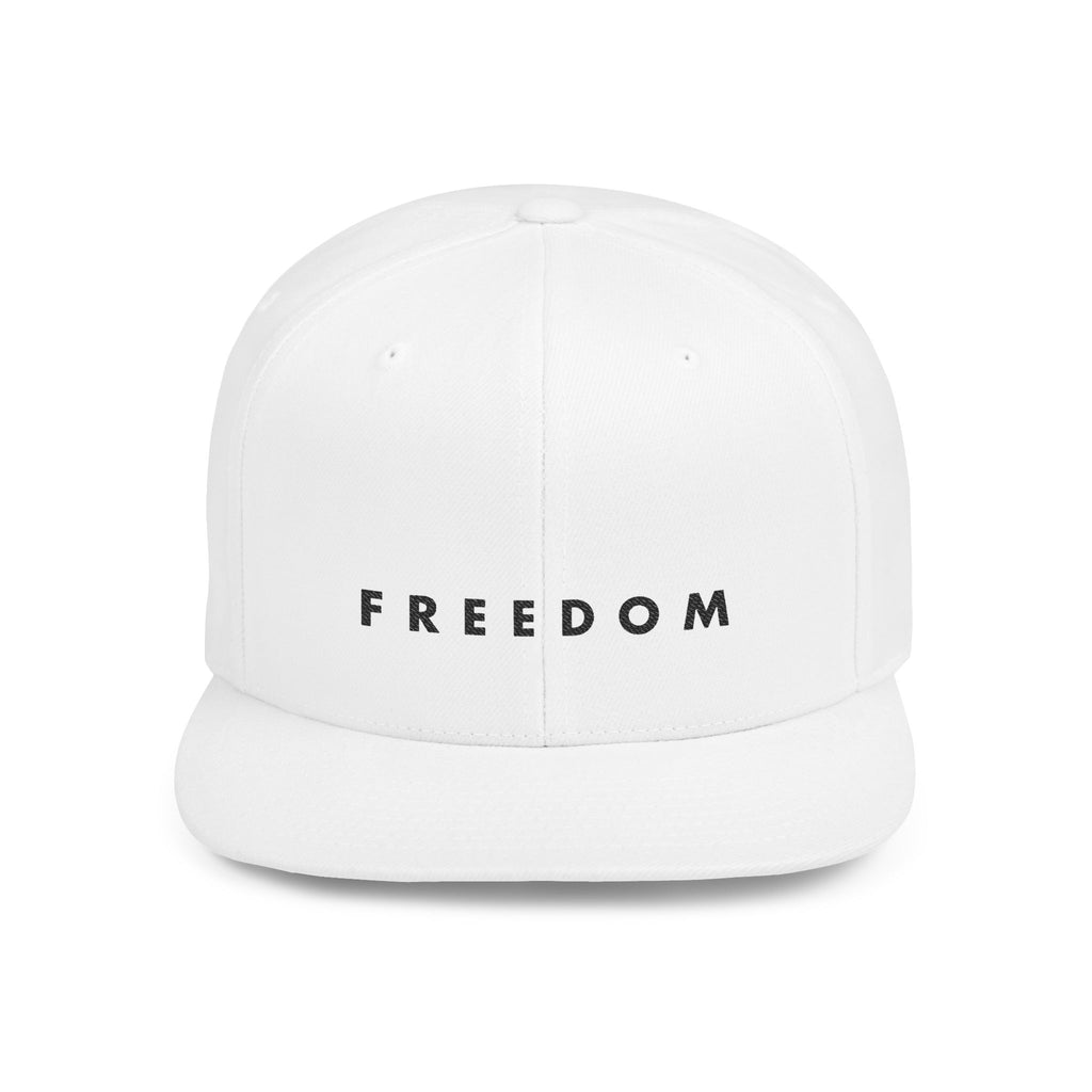 Freedom Charlie Kirk Turning Point USA Flat Bill Snapback Hat | Trendy Snapback, Casual Style, Outdoor Wear, Gift for Him/Her, Summer Accessory