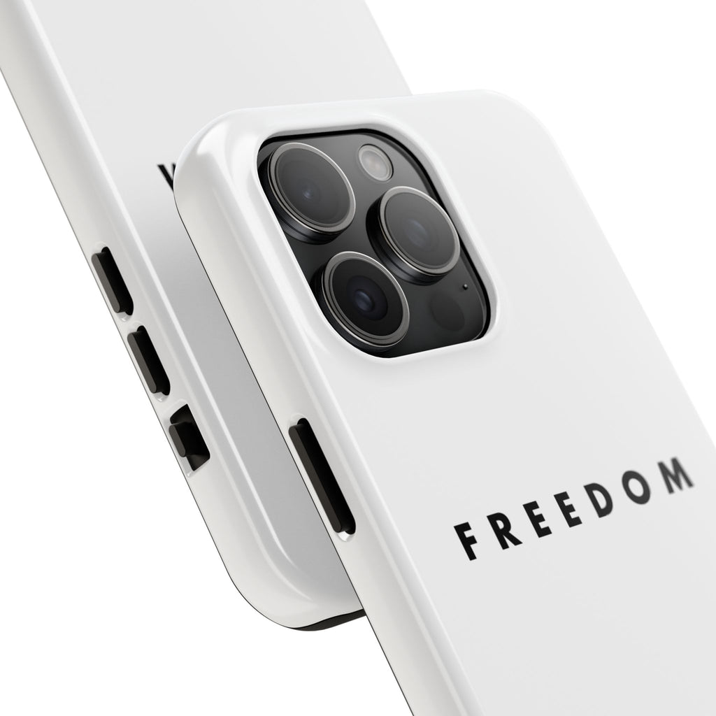 Freedom Charlie Kirk Turning Point USA Tough Phone Cases - Rugged Protection, USA Flag Design, Perfect for Patriots, Gifts for Veterans, Independence Day