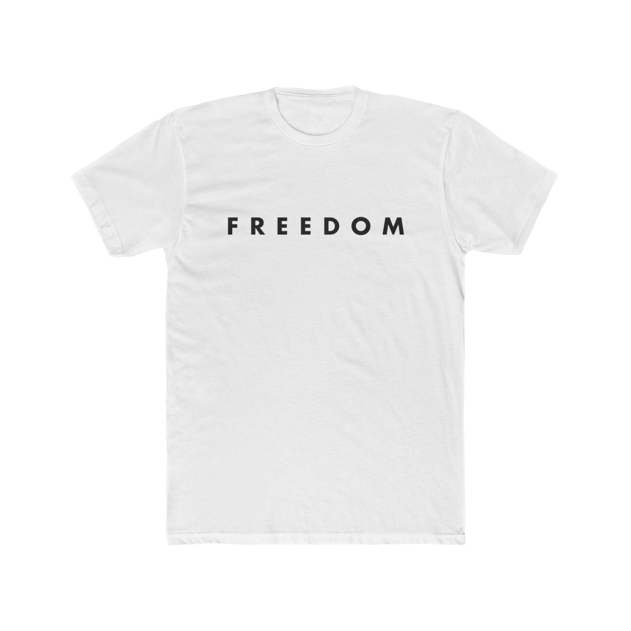 Freedom Charlie Kirk Turning Point USA Unisex Cotton Crew Tee