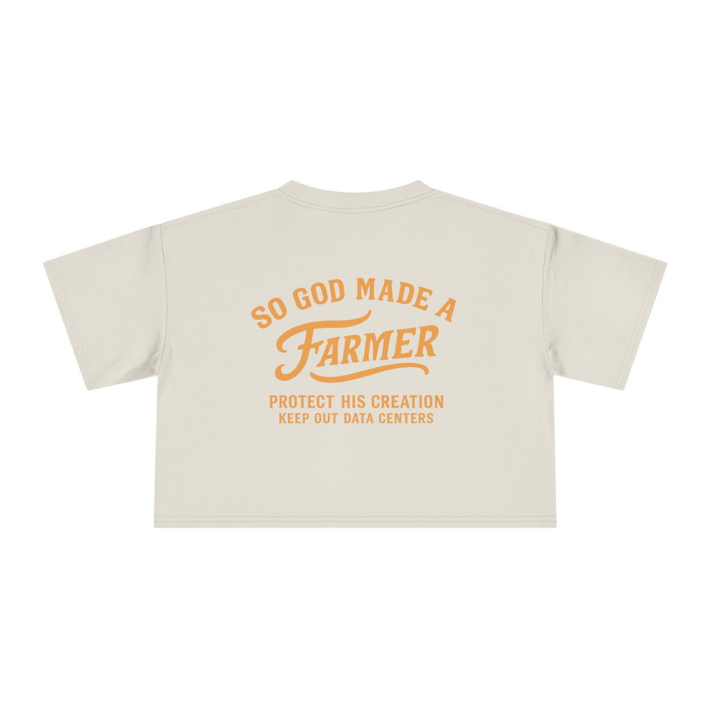 God Made a Farmer Crop Top
