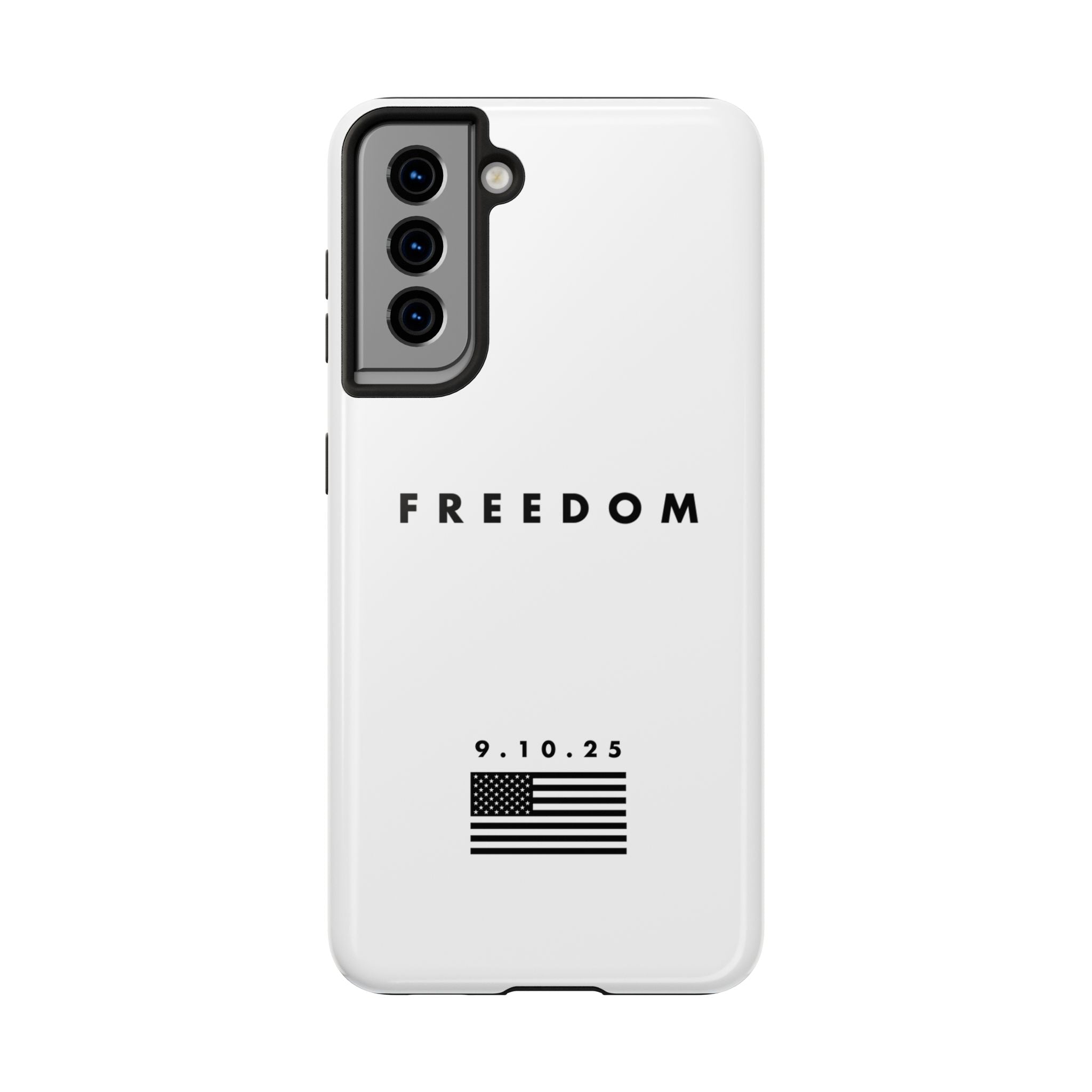 Freedom Charlie Kirk Turning Point USA Tough Phone Cases - Rugged Protection, USA Flag Design, Perfect for Patriots, Gifts for Veterans, Independence Day