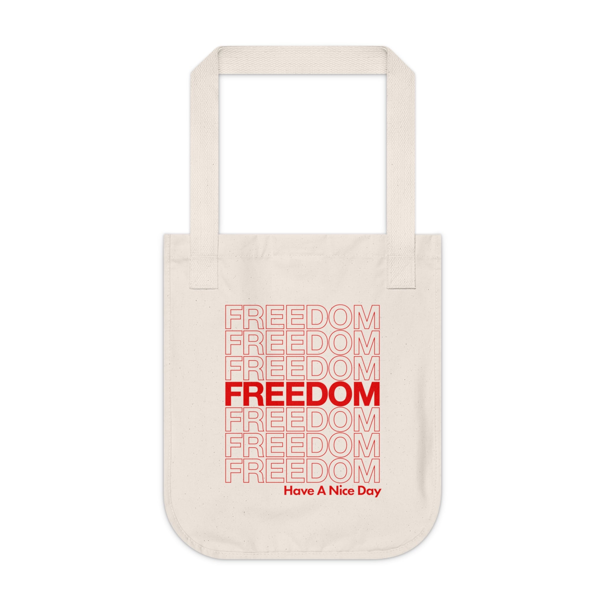 Freedom Organic Canvas Tote