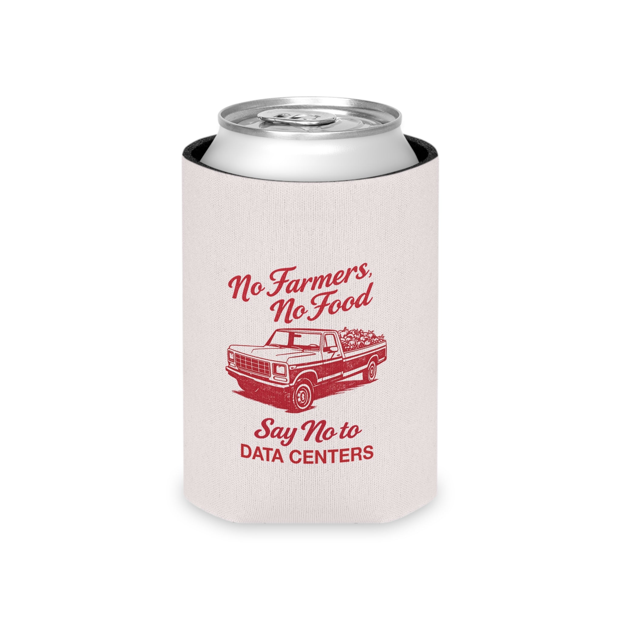 No Farmers No Food Can Cooler