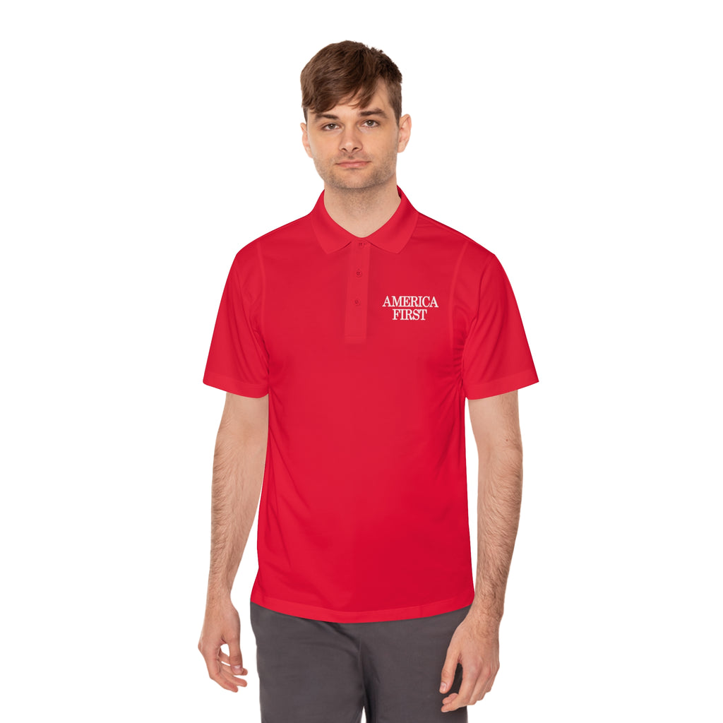 America First Sport Polo