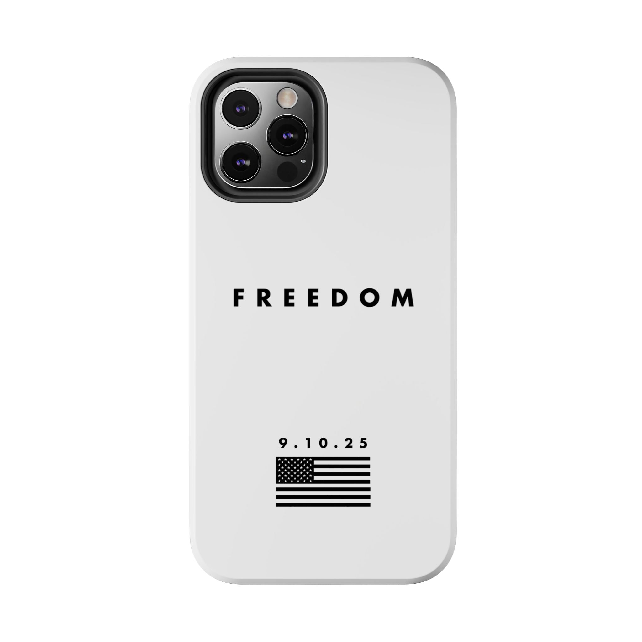 Freedom Charlie Kirk Turning Point USA Tough Phone Cases - Rugged Protection, USA Flag Design, Perfect for Patriots, Gifts for Veterans, Independence Day